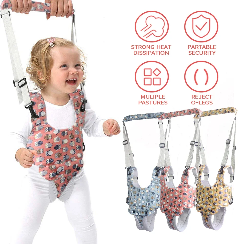 

Baby Walker Toddler Belt Help Learning To Walk Kid Safety Vest Protable Harness Leashes Strap Walking Stand Up Adjustable Leash