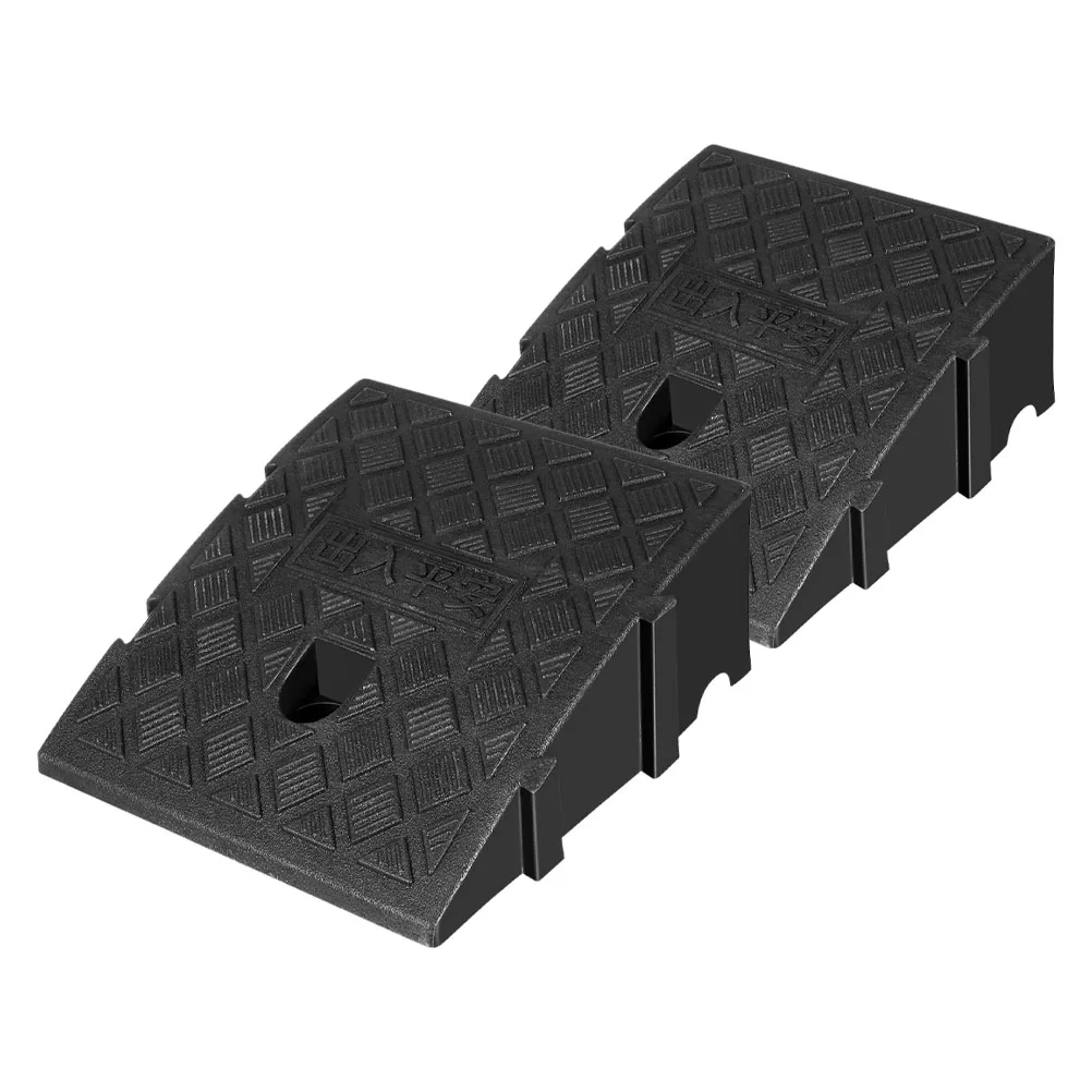 

2pcs Ramp Pad for Cars Bikes Wheelchairs Driveway Ramps Portable Steps Heavy Duty High Load Capacity Stable Secure