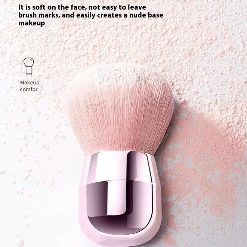 

1/4Pcs Professionals Nails Art Mushroom Brush Round Paint Gel Dust Cleaning Make Up Brush Manicure Design Accessorie