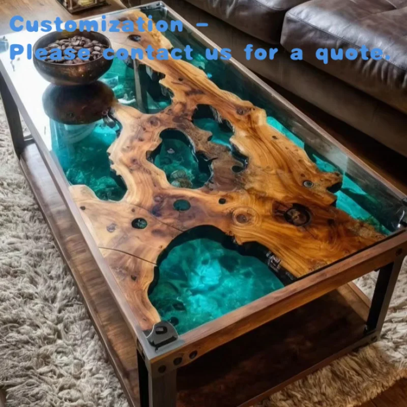 

custom.Customized Handmade Designer Epoxy Resin River Table Nature Table Indoor Outdoor Furniture