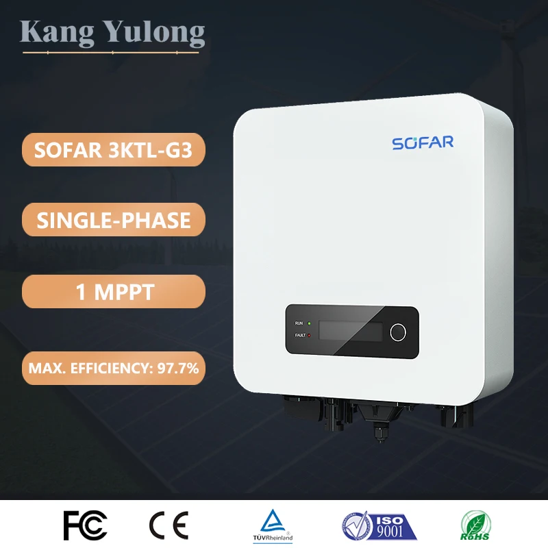 SOFAR 3000TL-G3 inversor de cade