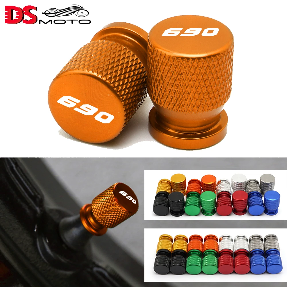 2023 For KTM 690 DUKE SMC /R ENDURO Adventure Supermoto Motorcycle Wheel Tire Valve Stem Air Caps Airtight Covers Accessories