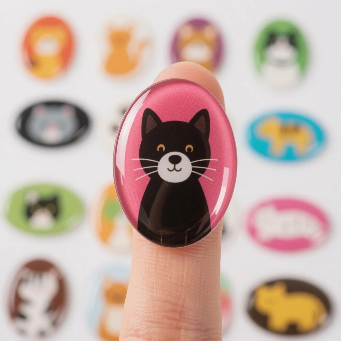 Eco-Friendly Material Options Available For Our Epoxy Dome Stickers