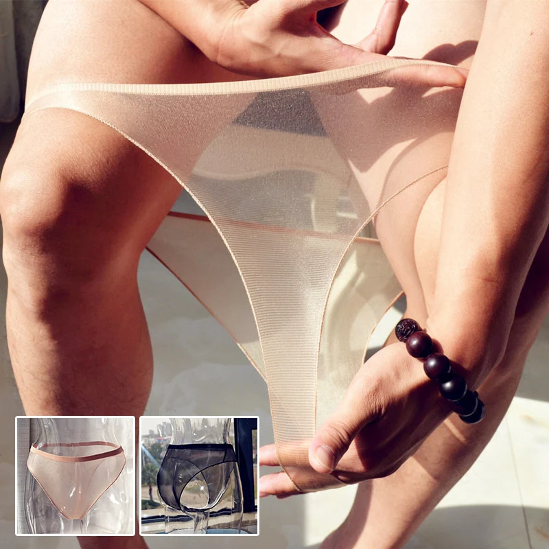 Calzoncillos suaves, ropa interior sólida, calzoncillos finos, bragas informales suaves, bragas sin costuras para hombres y mujeres, transparentes, nuevo