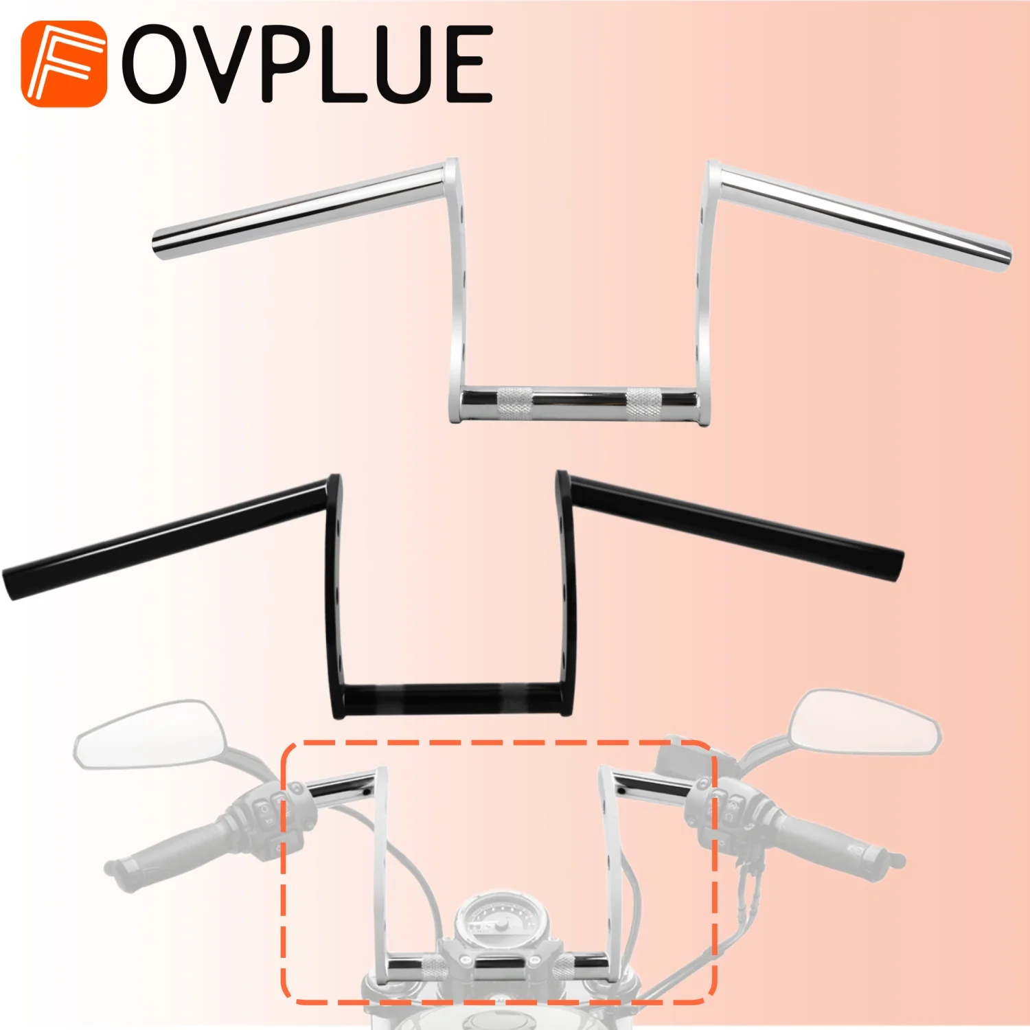 

Аксессуары для мотоциклов: руль 25 мм, Z-образные рули для Harley, Honda, Yamaha, Kawasaki, Suzuki, Softail, Dyna, Sportster, XL883, 1200