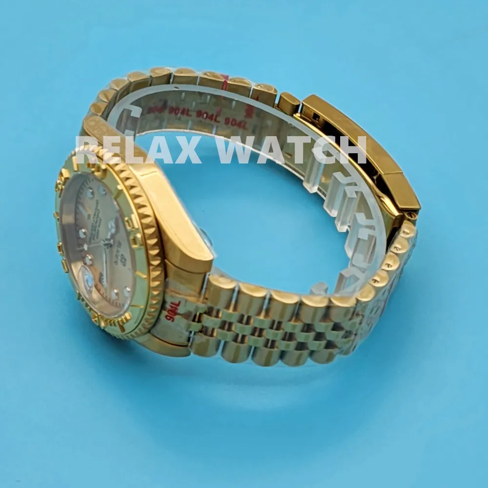 ステンレス鋼のメンズウォッチ,自動移動,40mm