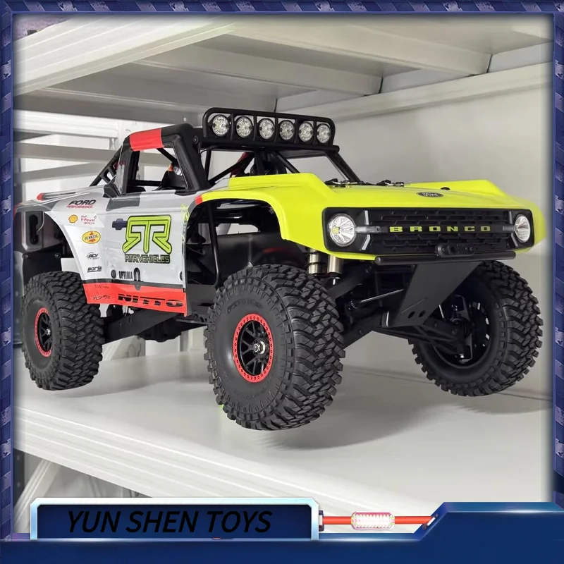 

Fms 1/7 Ford Wrangler U4, имитация дистанционного управления, электрический полноприводный гоночный короткий грузовик, внедорожник 10702, игрушка в подарок