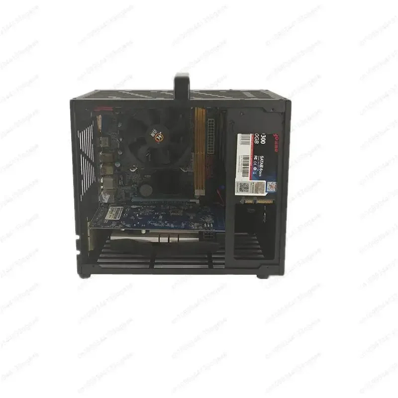 D25 (E25) mini chassis-ITX main board-SFX power supply, graphics card directly plugged into mini chassis, DIY chassis
