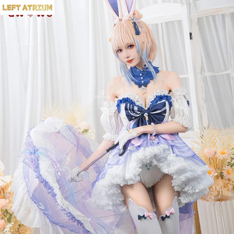 LAST BATCH UWOWO Kokomi Cosplay Exclusive Genshin Impact Fanart Cosplay Cute Halloween Costumes Ganyu/Hutao/Keqing/Ayak - view 2