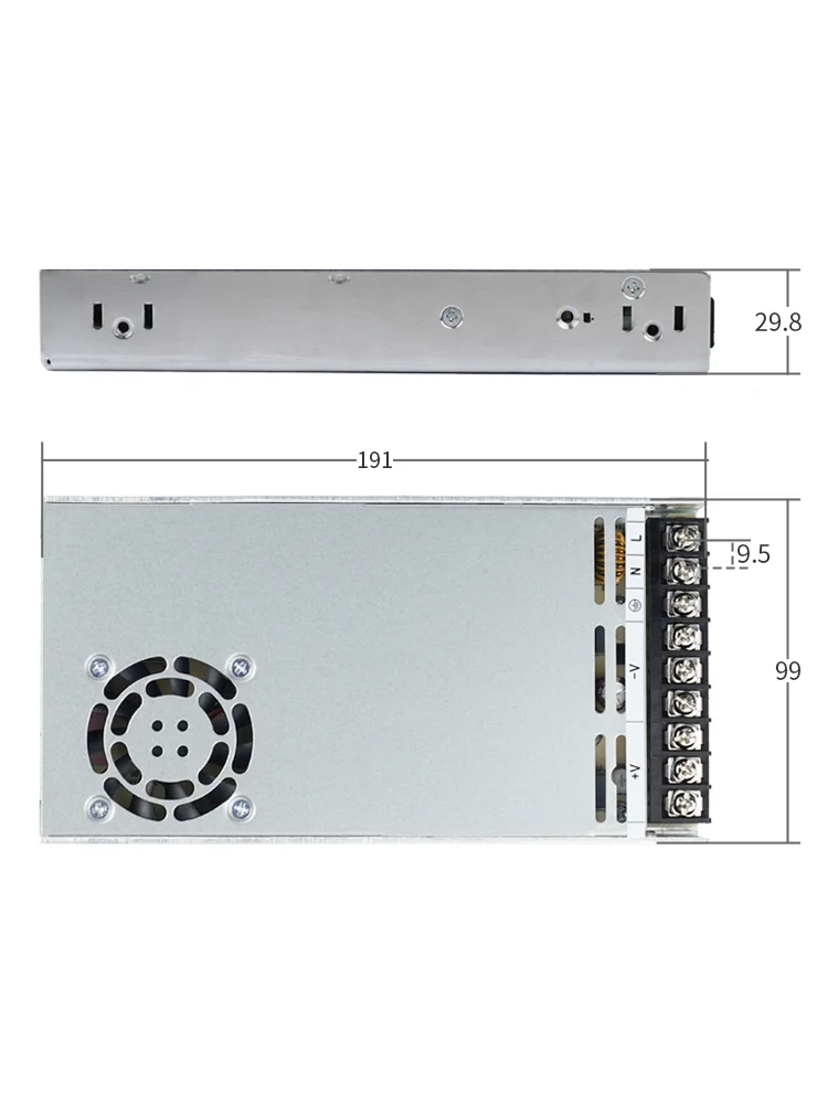 

For 220Turn12V 16.7Aand24V 14.58A Power ModulePD-H200L-12/ LPD-H350S-24II