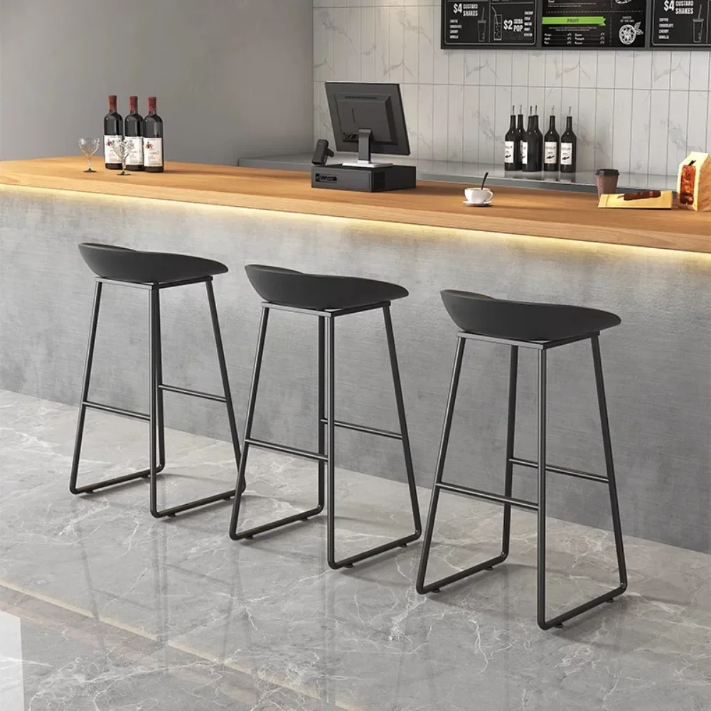 Vanity Reception Desks Bar Stools Balcony Velvet Hairdressing Makeup Salon Chair Nordic Metal Office Party Modern Furniture