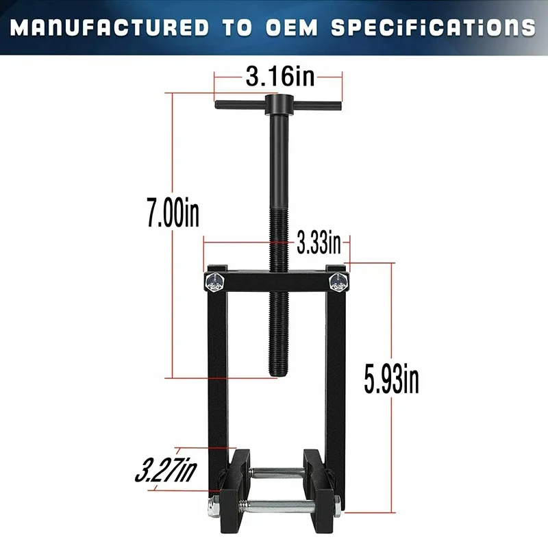 Transmission Pump Puller Tool with Adjustable Jaws Pump Extractor for Ford C6, E4OD 4R100 and 200, 350, 400, 4l60E, 4l65E