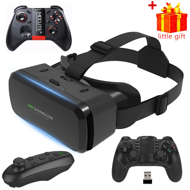 Gafas de Realidad Virtual 3D, Casco VR, Lentes, Auriculares, Gafas Inteligentes para Teléfono Inteligente, Celular, Móvil, Viar Realidade Gogle
