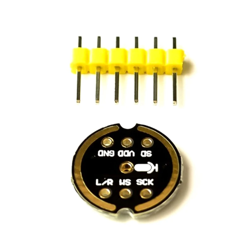 6Pcs INMP441 Omnidirectional Microphone Module MEMS High Precision Low Power I2S Interface Support ESP32 Easy To Use