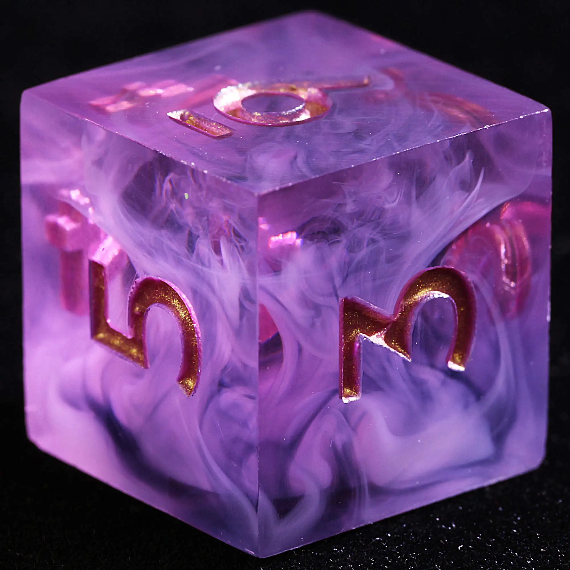 

9 Polyhedral Resin Sets Dice DnD Miasma Abyss
