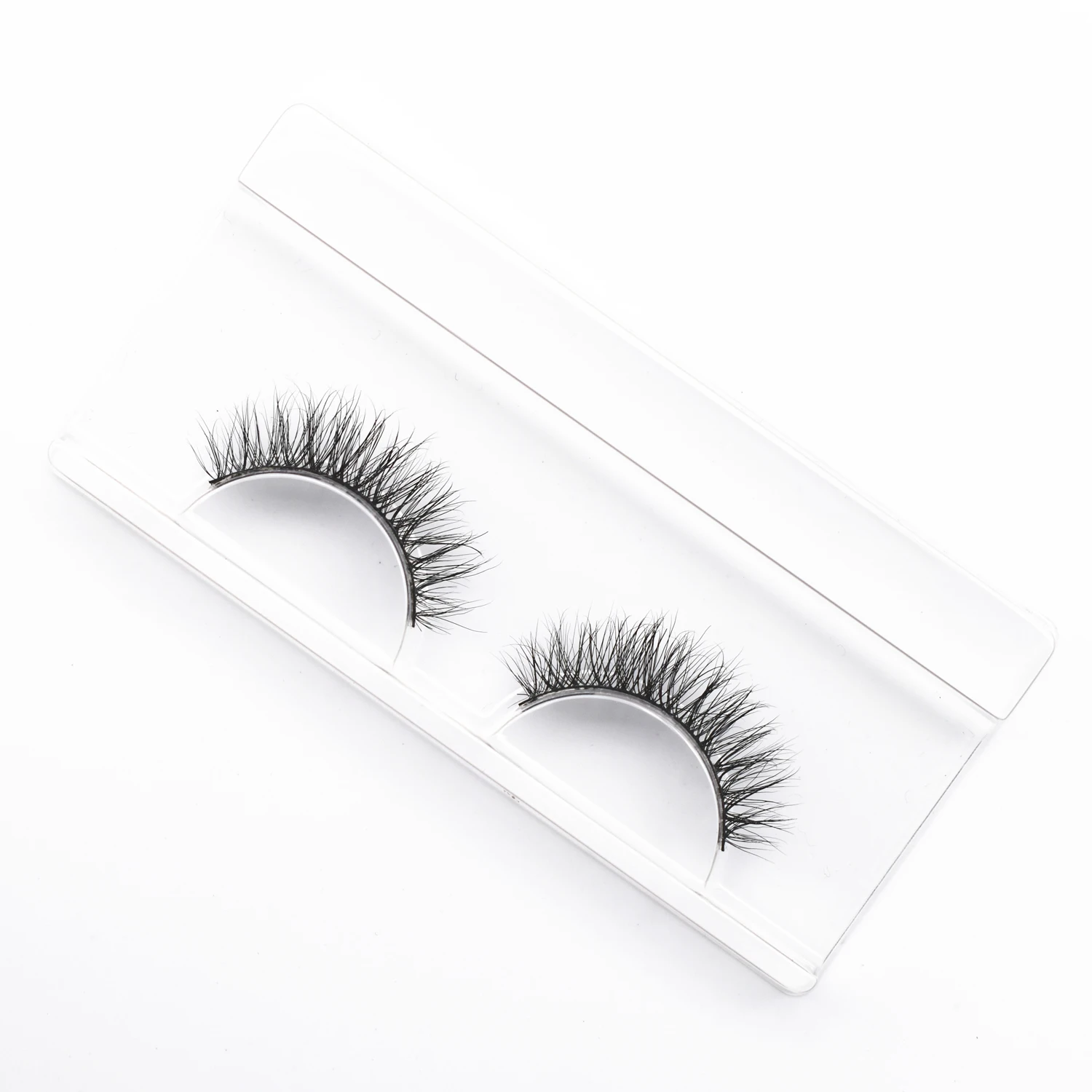 G08 Mink Lashes Fluffy Round Lashes Luxe Lash Lightweight Lashes Natural Wispy Lashes 3D Mink Eyelashes Makeup Lashes Extension