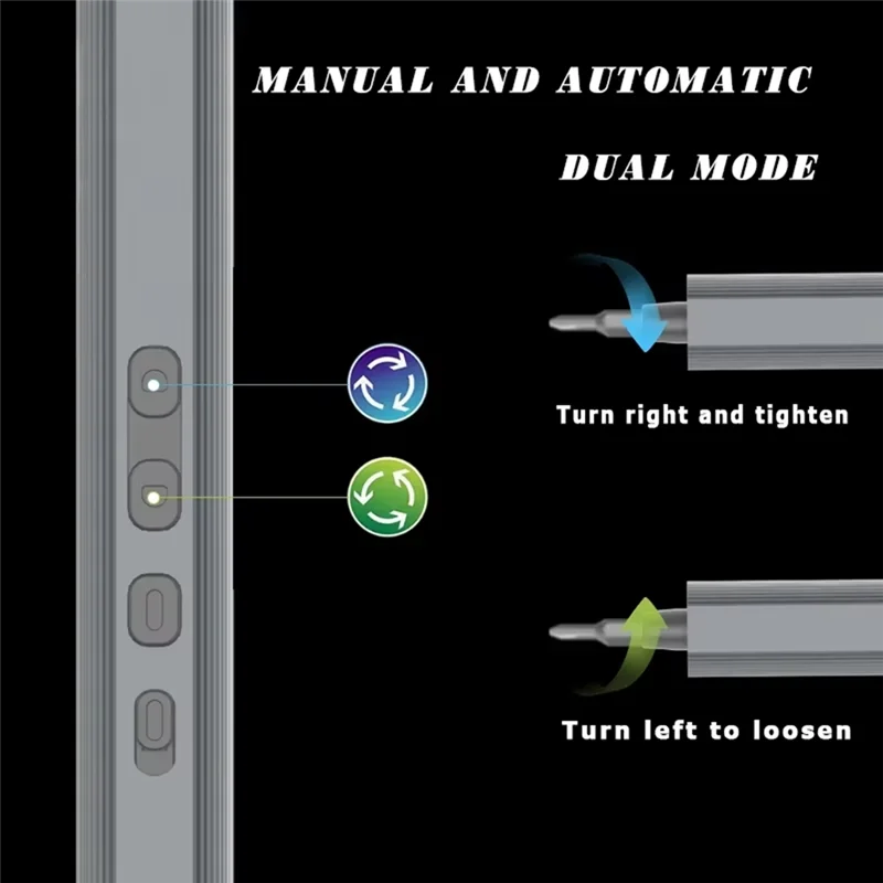 ABUG-Electric Screwdriver Set Magnetic Screw Driver Bits Professional Repair Men's Tools Kit For PC Watch Camera