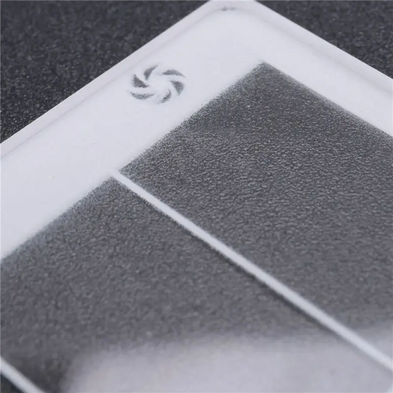 ABLQ View Finder/Viewer Photography/Painting/Drawing Credit Card Size Fits In Wallet White C 1 PCS