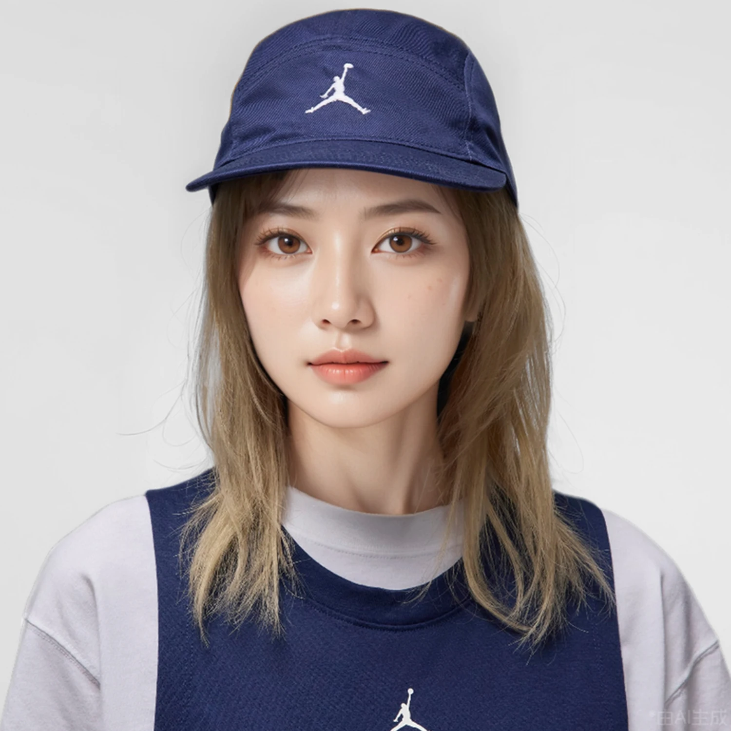Nike genuine JORDAN men's and women's training casual sunshade embroidered baseball cap FZ2050-410