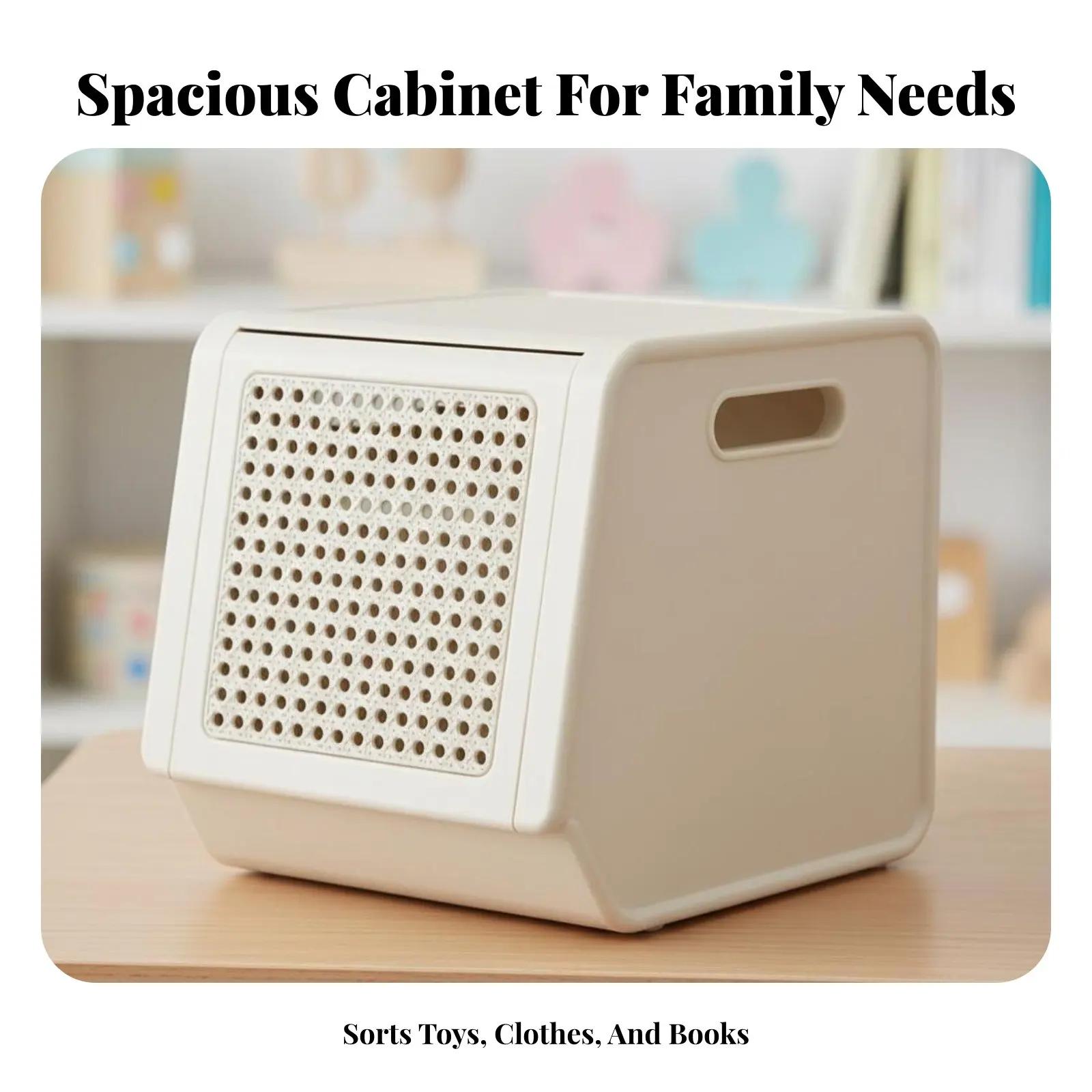 

Многосекционная полка для игрушек с безопасным для детей дизайном, органайзер с несколькими отделениями, экономия места, простая сборка, для родителей, детская комната