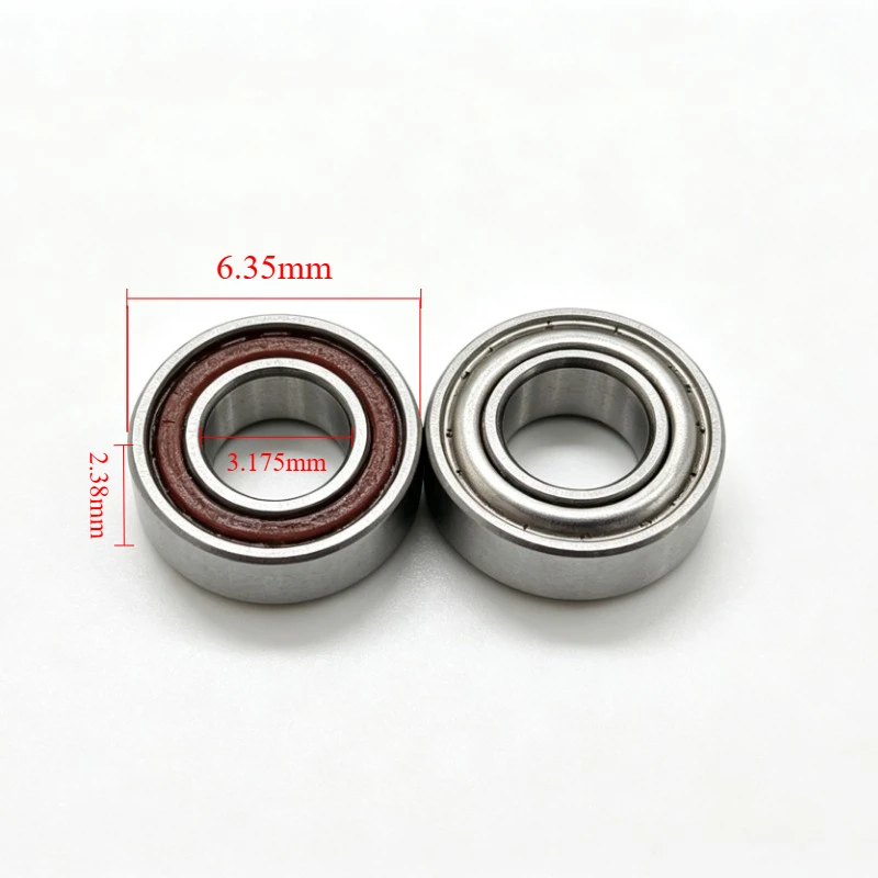 10PCS High Speed HandpieceTurbine Dental Bearings 3.175x6.35x2.38mm Turbine Torque SR144TIZN Dental Accessories
