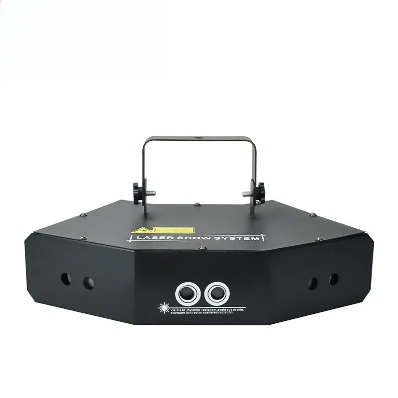 Six-eye scanning laser pattern light ktv private room bar light full-color laser LED light spinning bicycle atmosphere light