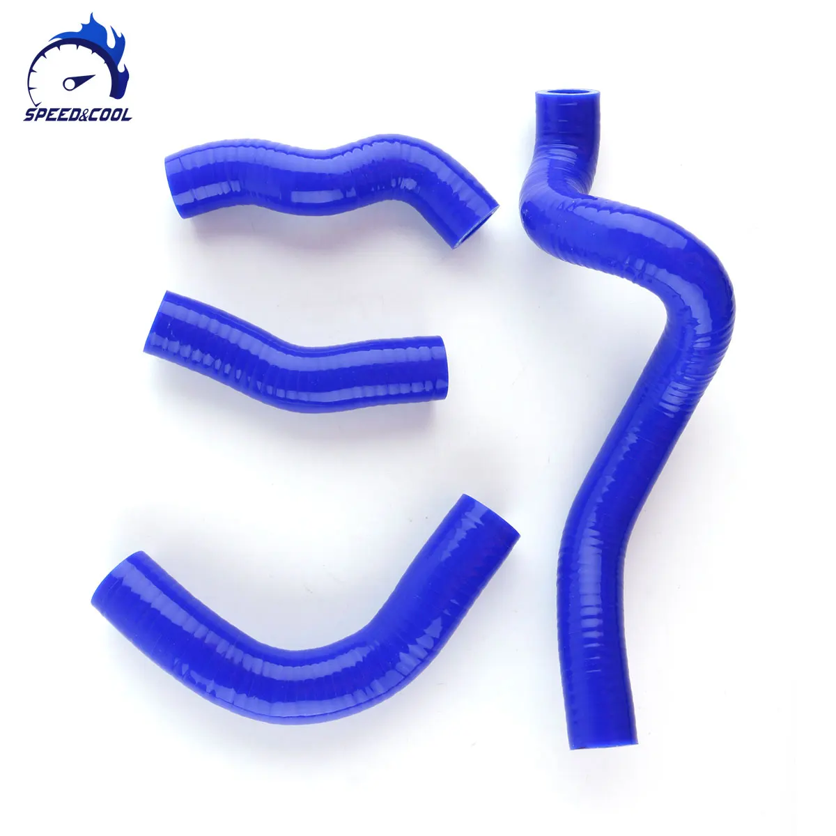 SPEED&COOL For 1993-1996 Kawasaki KLX650 KLX 650 Motorcycle Silicone Radiator Coolant Hose Kit