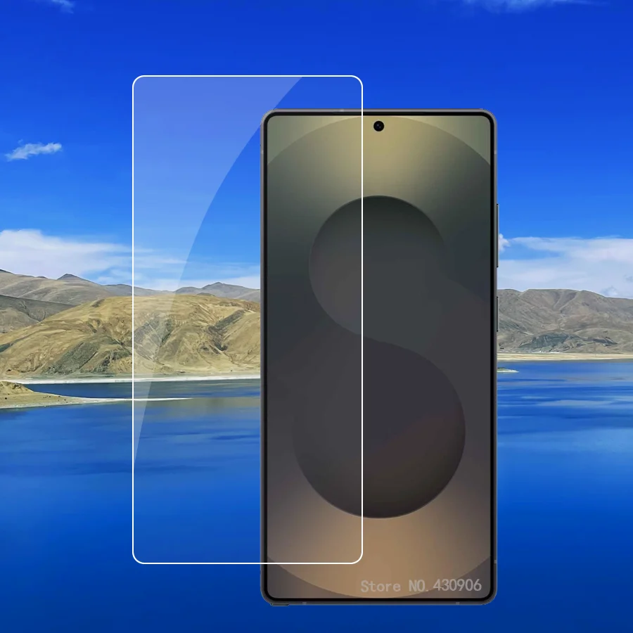 3 ชิ้นสําหรับ Samsung Galaxy S25 Ultra Screen Protector ครอบคลุมคุณภาพสูงโปร่งใสกระจกนิรภัยฟิล์มขอบ 9H