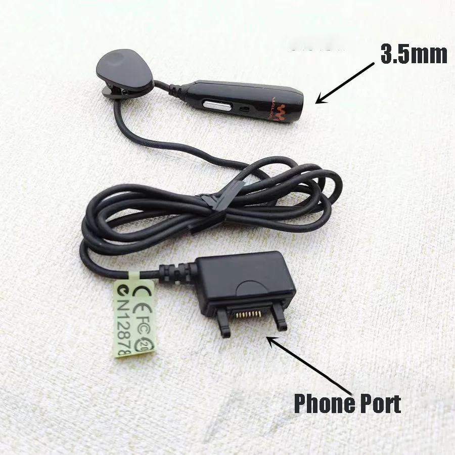 3.5mm Audio Adapter Cable for Sony Ericsson HPM-70 Old Phone K800 W810 W595 K750 Music 3.5mm Extension Cable