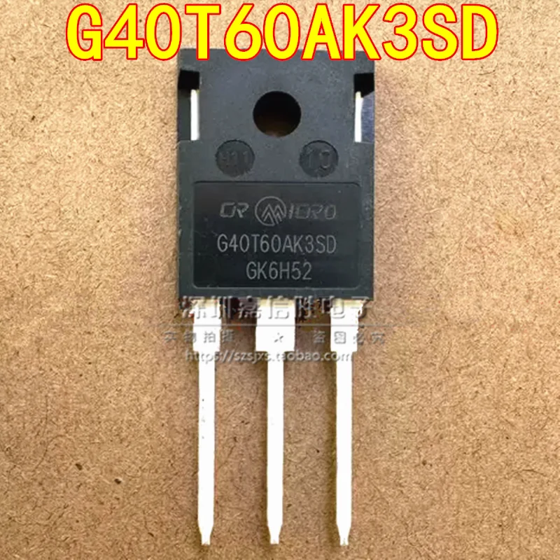 10PCS/New G40T60AK3SD 40A600V TO-247 welding machine IGBT transistor power transistor