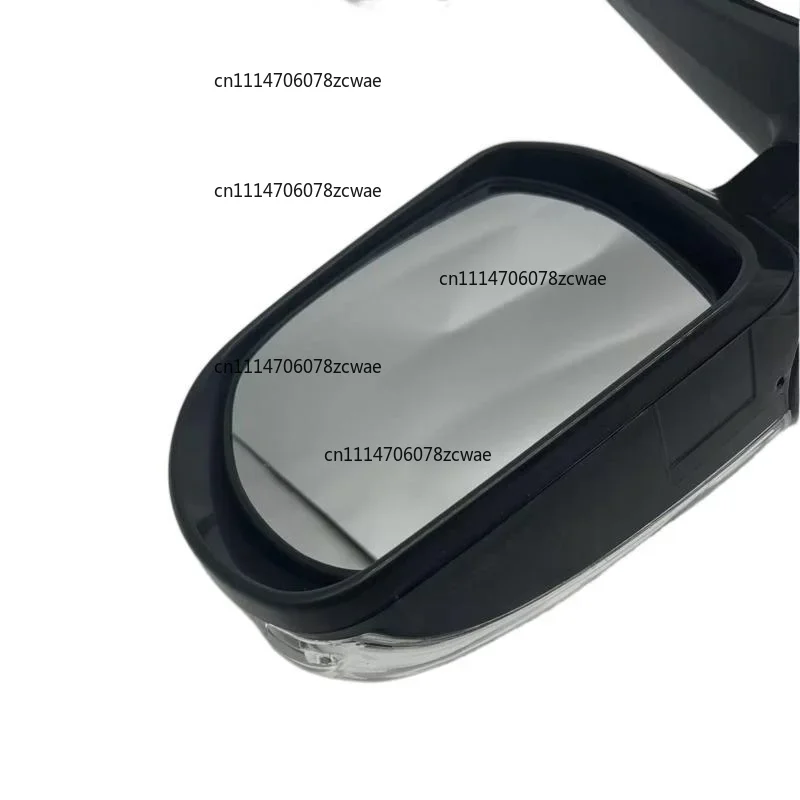 For Hyundai Santa Fe 2007-2012 Electric Folding Side Mirror with Light 8PINS Car Side Rearview Mirror Replacemen Left+Right Pair