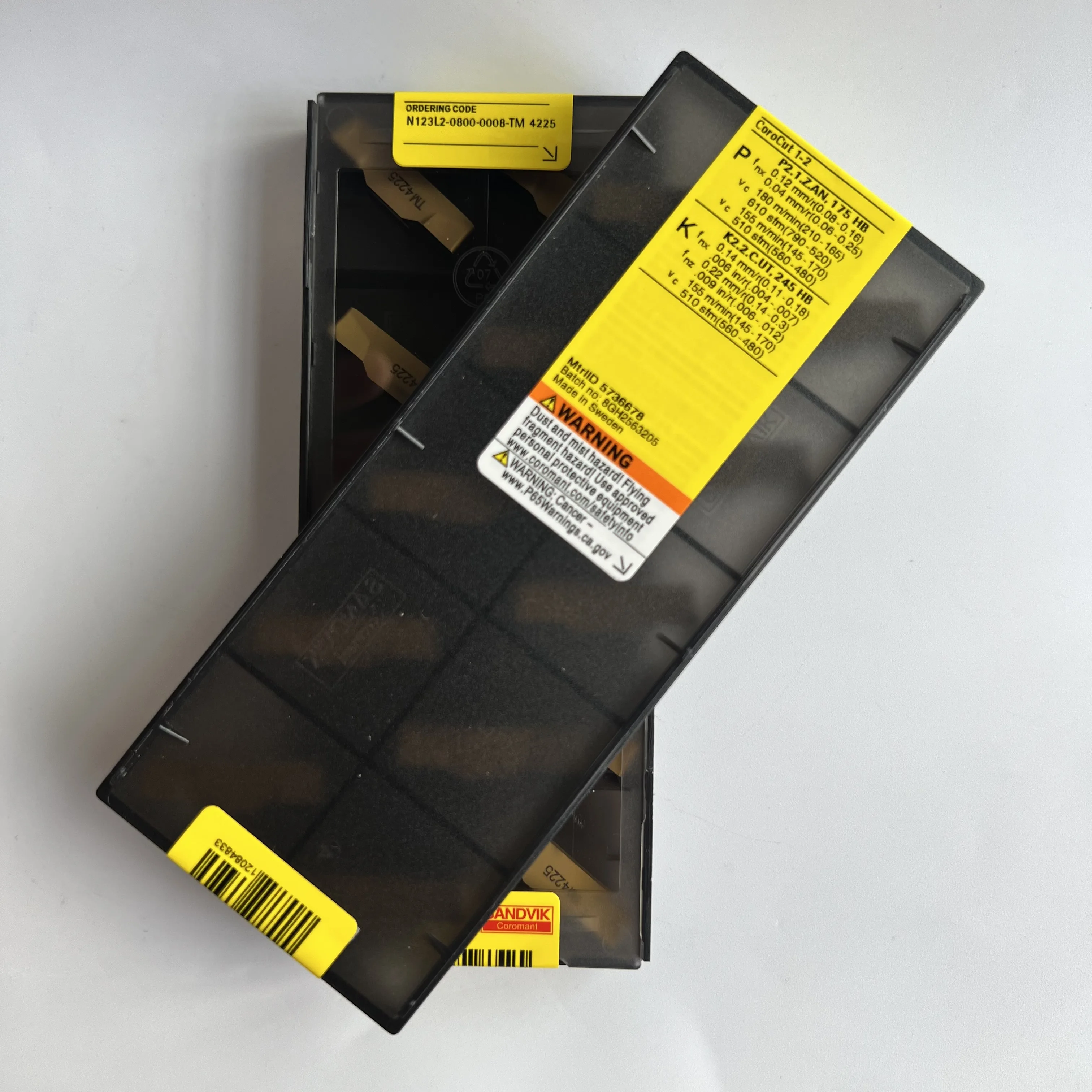 

Hard alloy cutting blades N123L2-0800-0008-TM 4225 4325