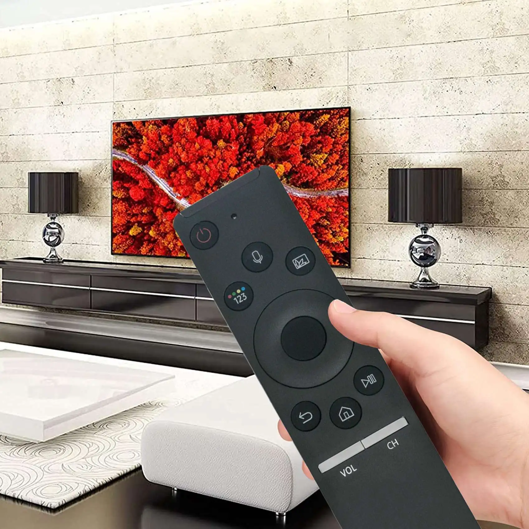 Telecomando TV BN59-01298G per sostituzione telecomando vocale BN59-01298G muslimqn49q6 QN75Q8 TV