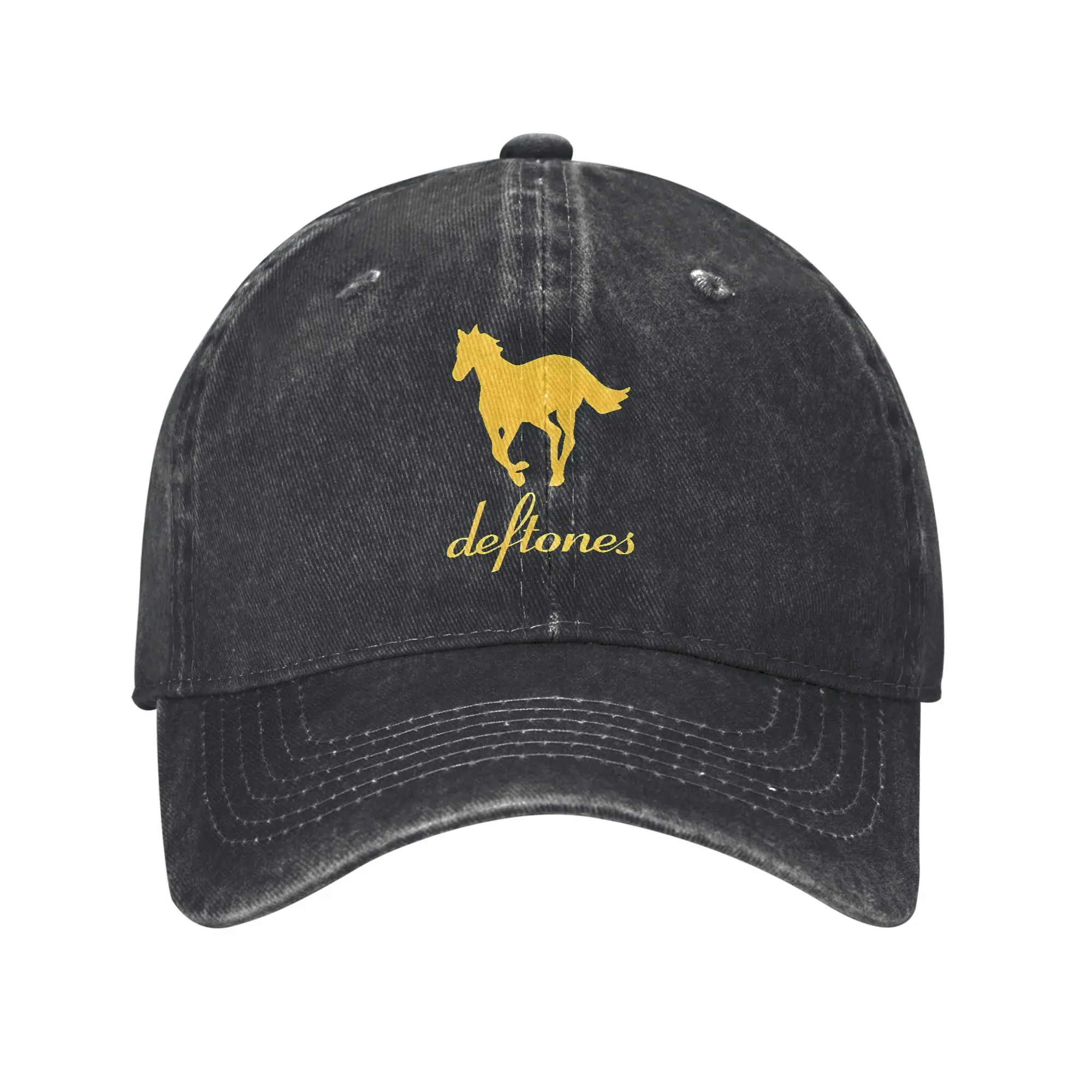 Deftones Snake Singer Men Women Baseball Caps Private Music Album Distressed Denim Caps Hat Adjustable Fit Headwear image 3