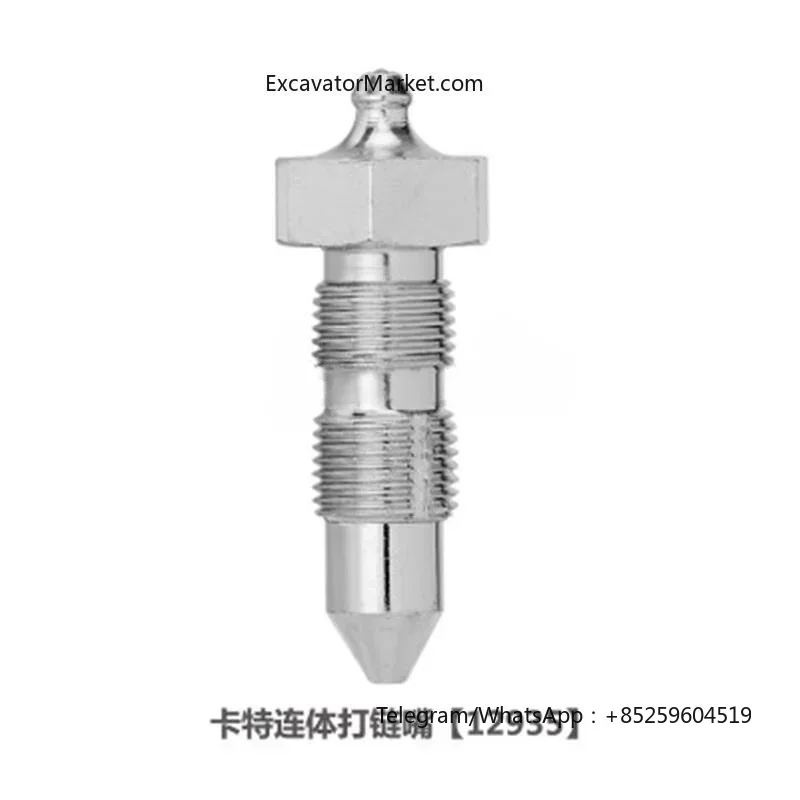 High Quality For CATERPILLAR CAT 200B 320 325D Crawler tensioning cylinder Stainless steel chain spout grease nipple excavator