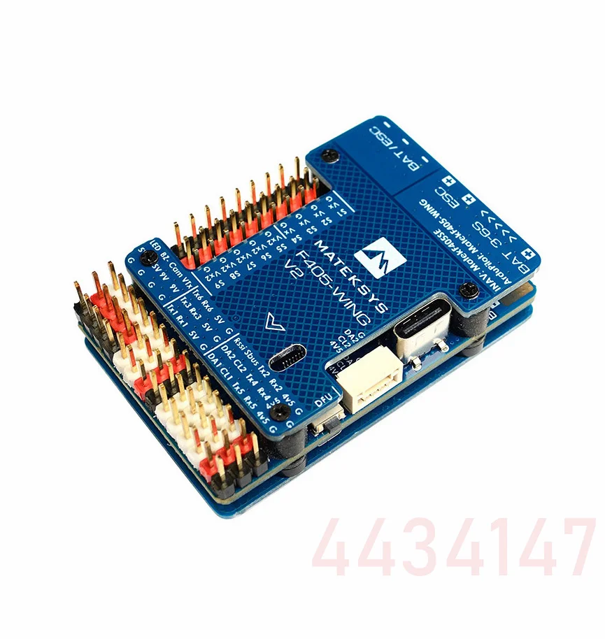 Matek MATEKSYS F405 WING V2 STM32F405RGT6 Flight Controller Built-in ICM42688P OSD SD Slot For ArduPilot / INAV Rc Toy Airplane