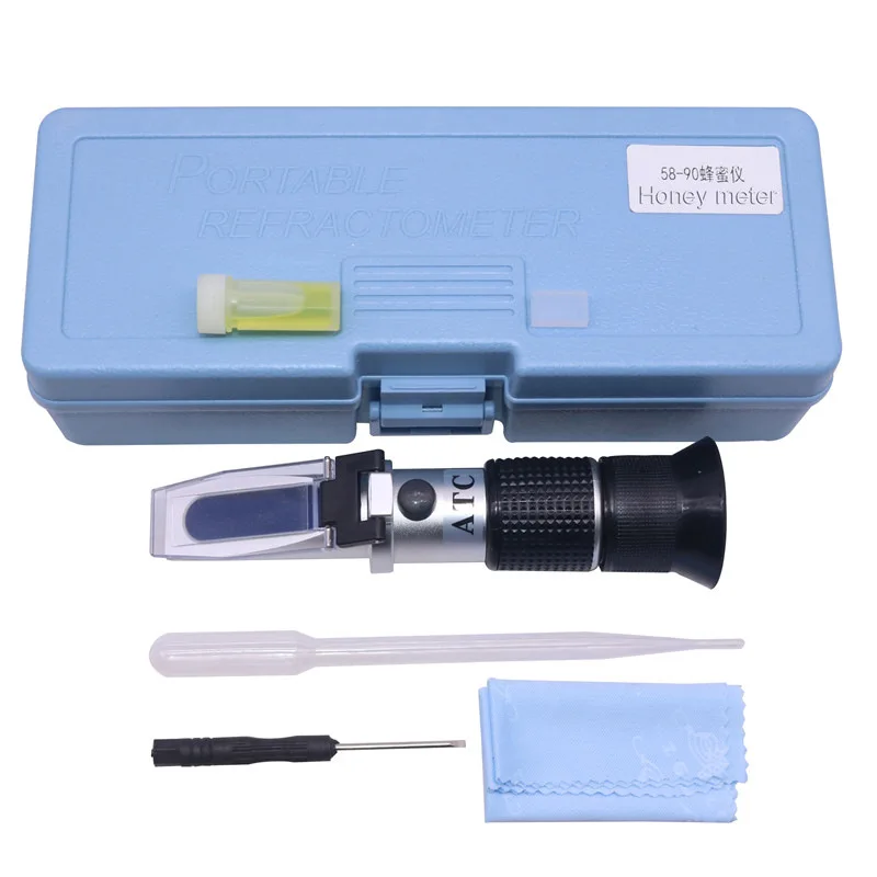 Salinity Refractometer Meter Water Reader Marine 0~10% Salt Aquarium Test Tester Honey Baume degree tester Sugar degree tester