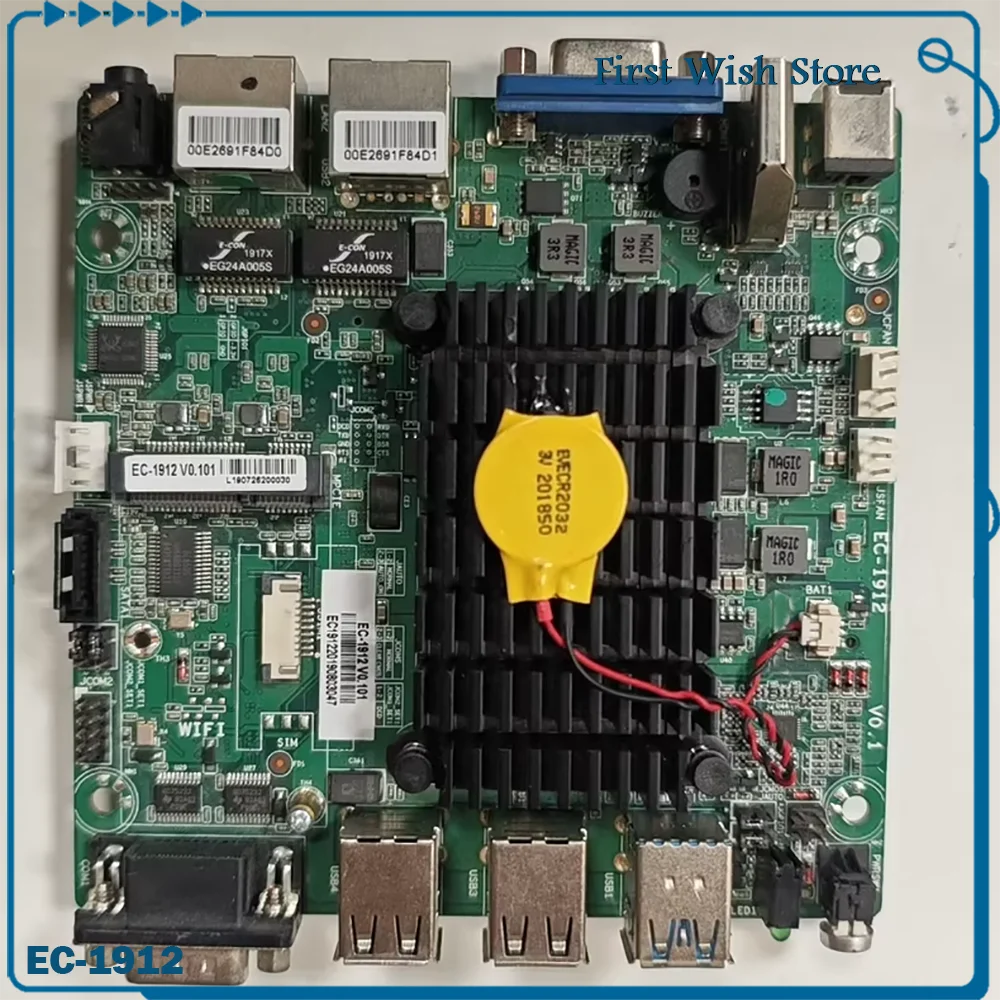 

Mini motherboard J1900CPU 12×12CM EC-1912
