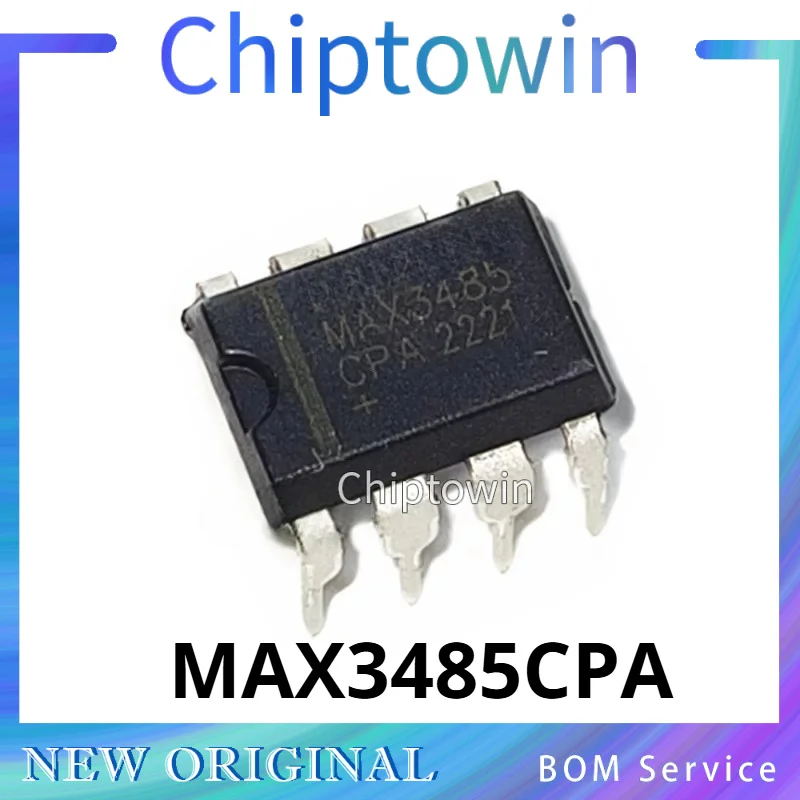 5/50/500 pcs MAX3485 MAX3485CPA DIP8 Transceiver W7