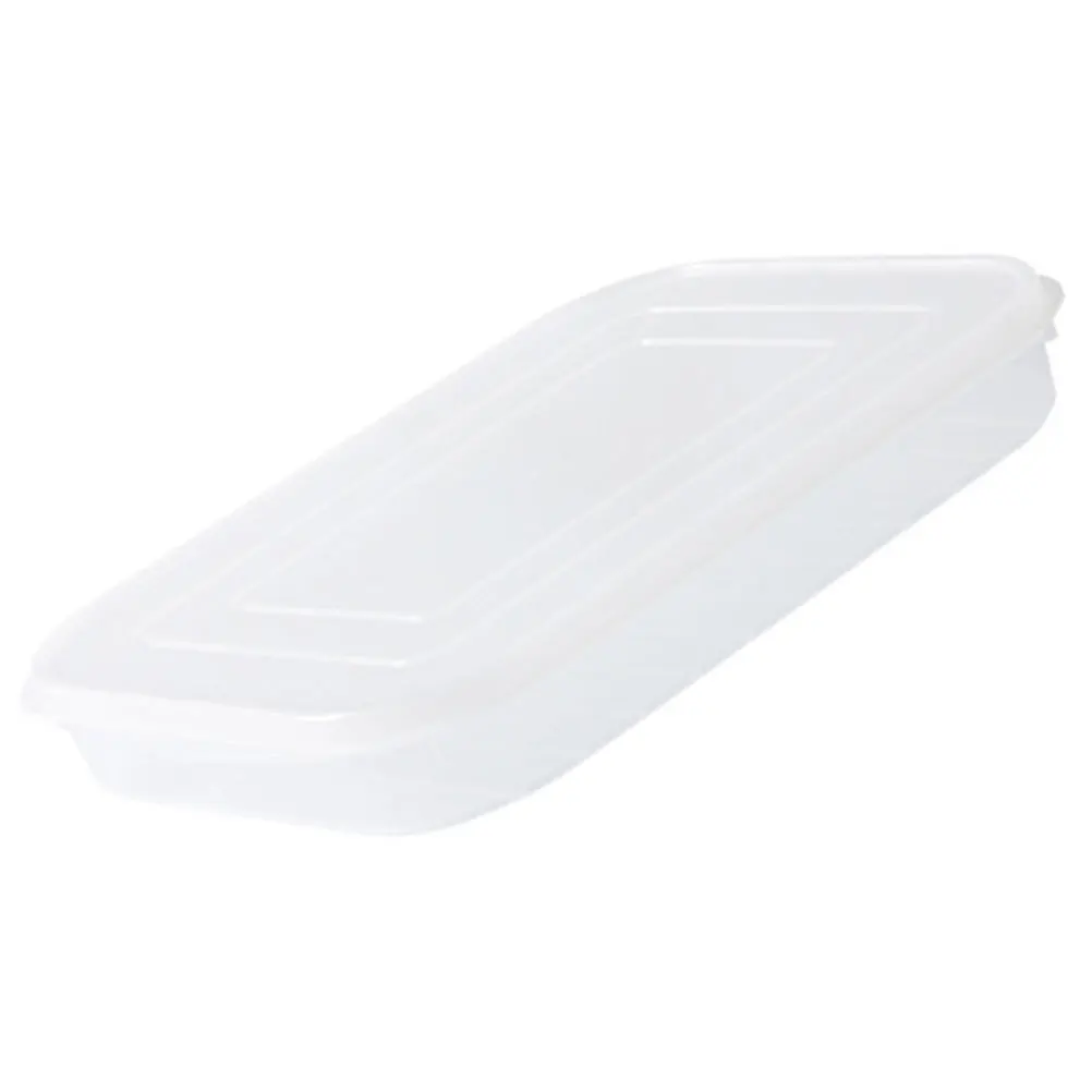 

Clear Large Food Storage Box Airtight Refrigerator Container For Bacon Cheese Vegetables Lunch Meat Fresh Keeper Organizer Case