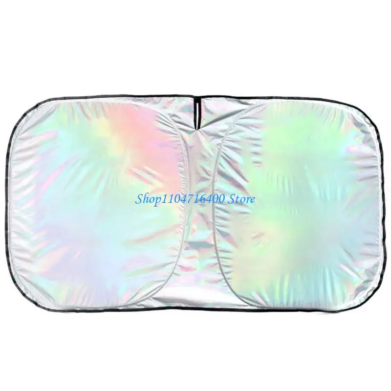 

y1gd Car Windshield Sunshade Automotive Sun Umbrella Car Interior Umbrella Sunshade for Heat Insulation Telescopic Sun Shade