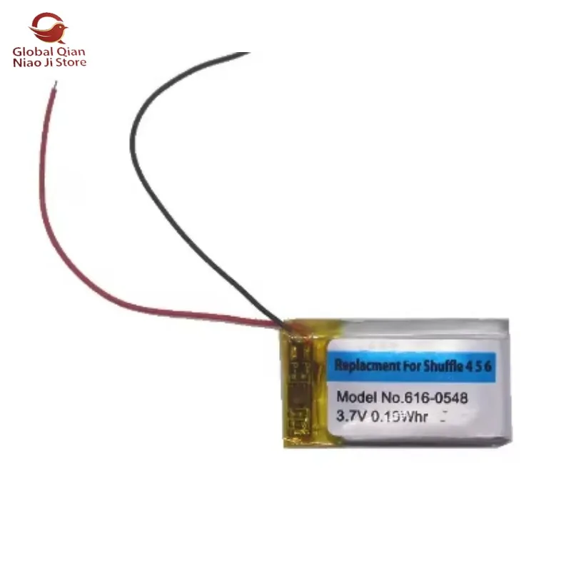 OEM  Battery 616-0548 0.19Whr 3.7v   for ipod Shuffle 4  5 6  Battery
