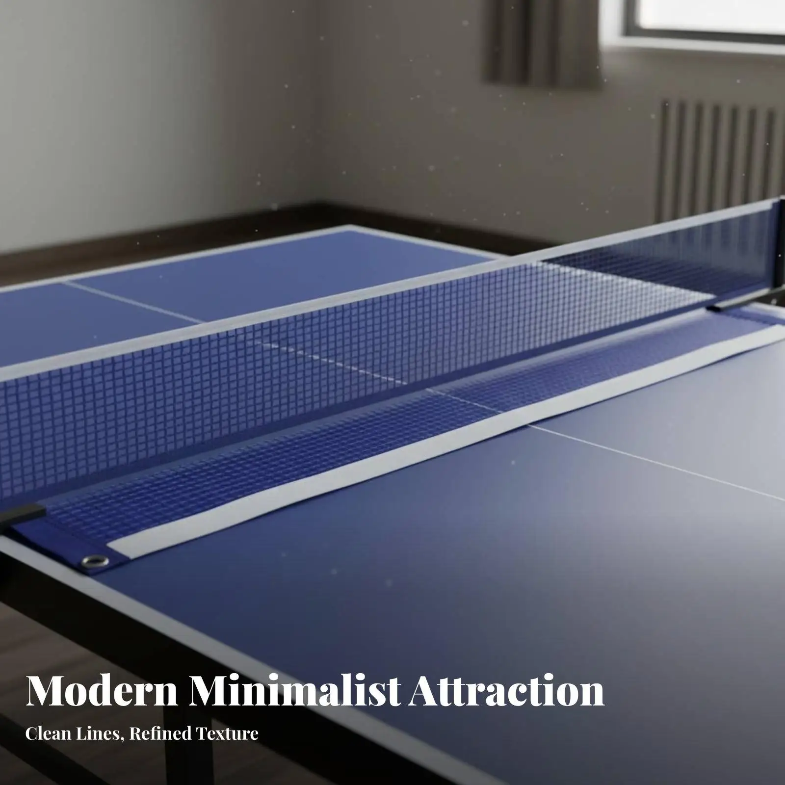 Versatile Ping Pong Net for Standard Table Tennis Tables Durable PE Net with Easy String Attachment Design