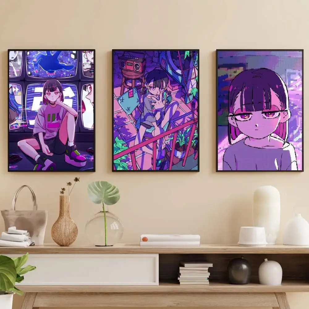 

Anime Z-Zutomayo Poster Self-adhesive Art Waterproof Paper Sticker Coffee House Bar Room