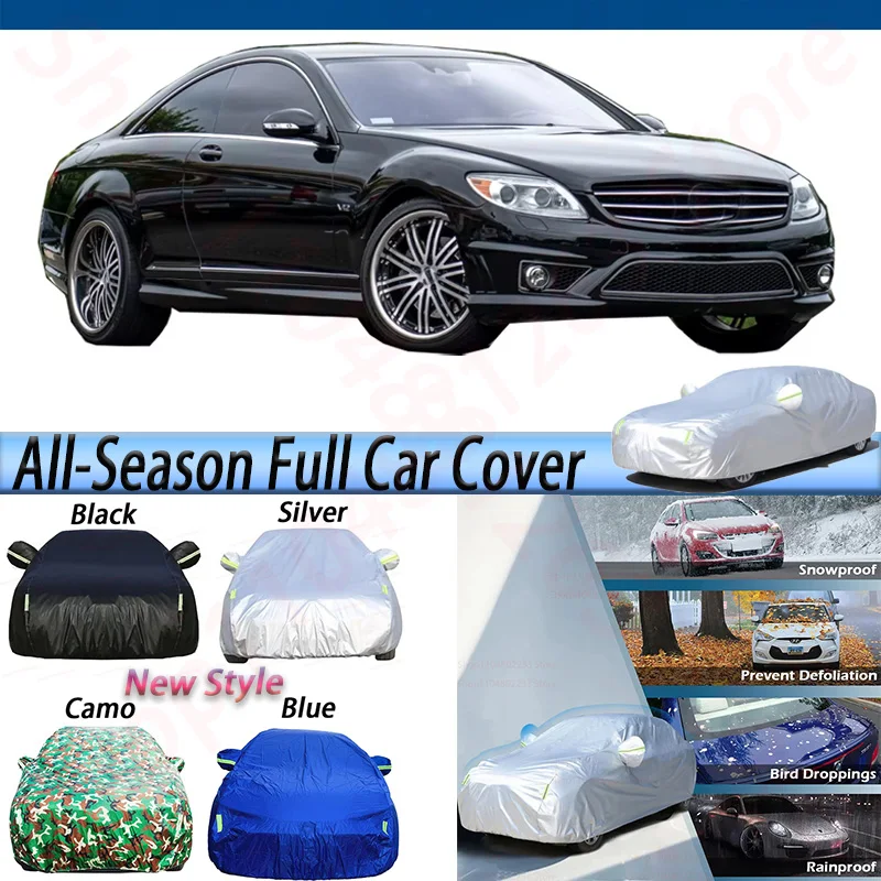 

Car Cover Waterproof Auto Sun Shade Rain Snow Prevent Cover For Mercedes CL CL230 CL200 CL500 CL600 CL550 CL55 CL63 CL65 AMG