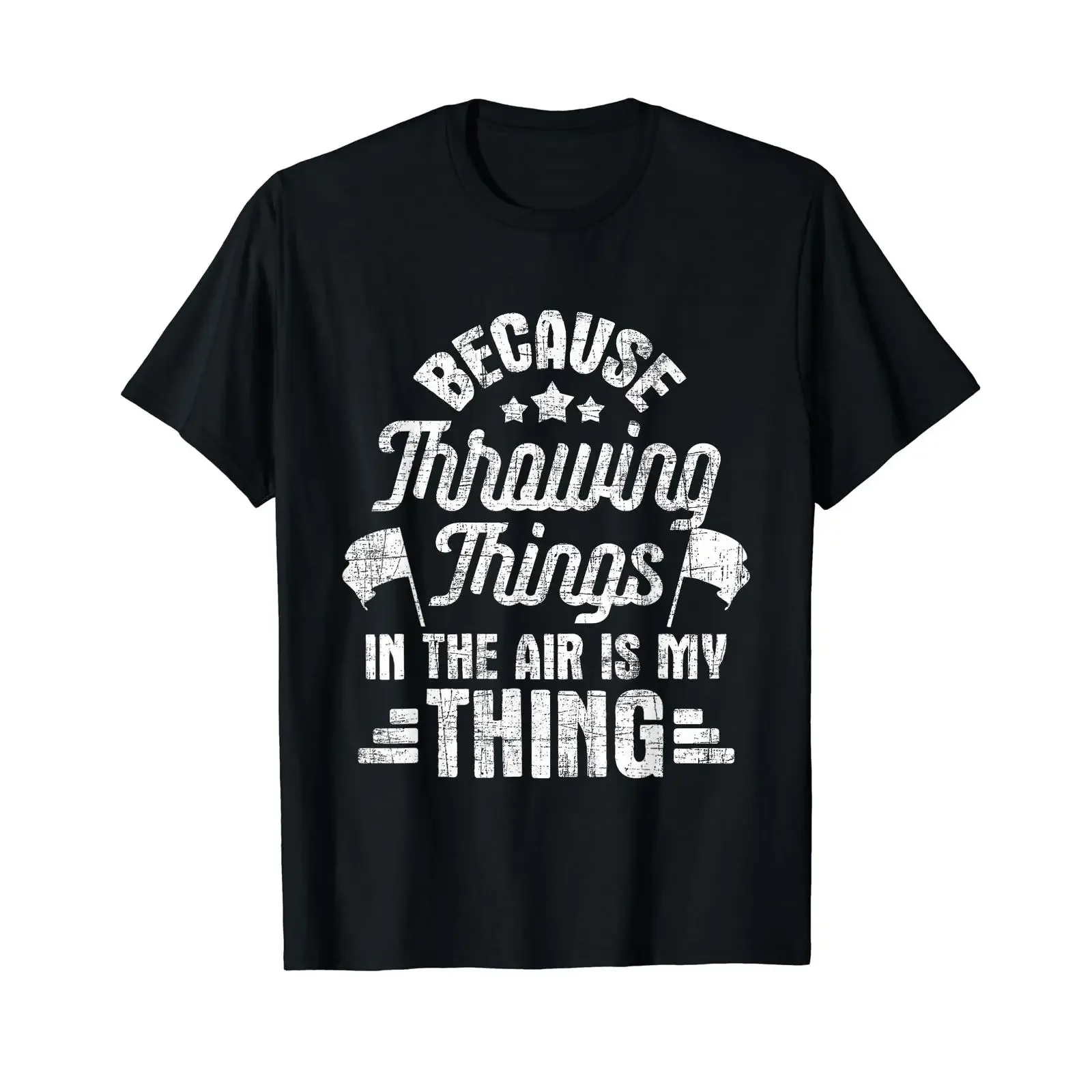 Weil es Mein Ding ist Dinge in die Luft zu werfen Colorguard Preisgünstiges Grafik T Shirt vintage Washed fashion