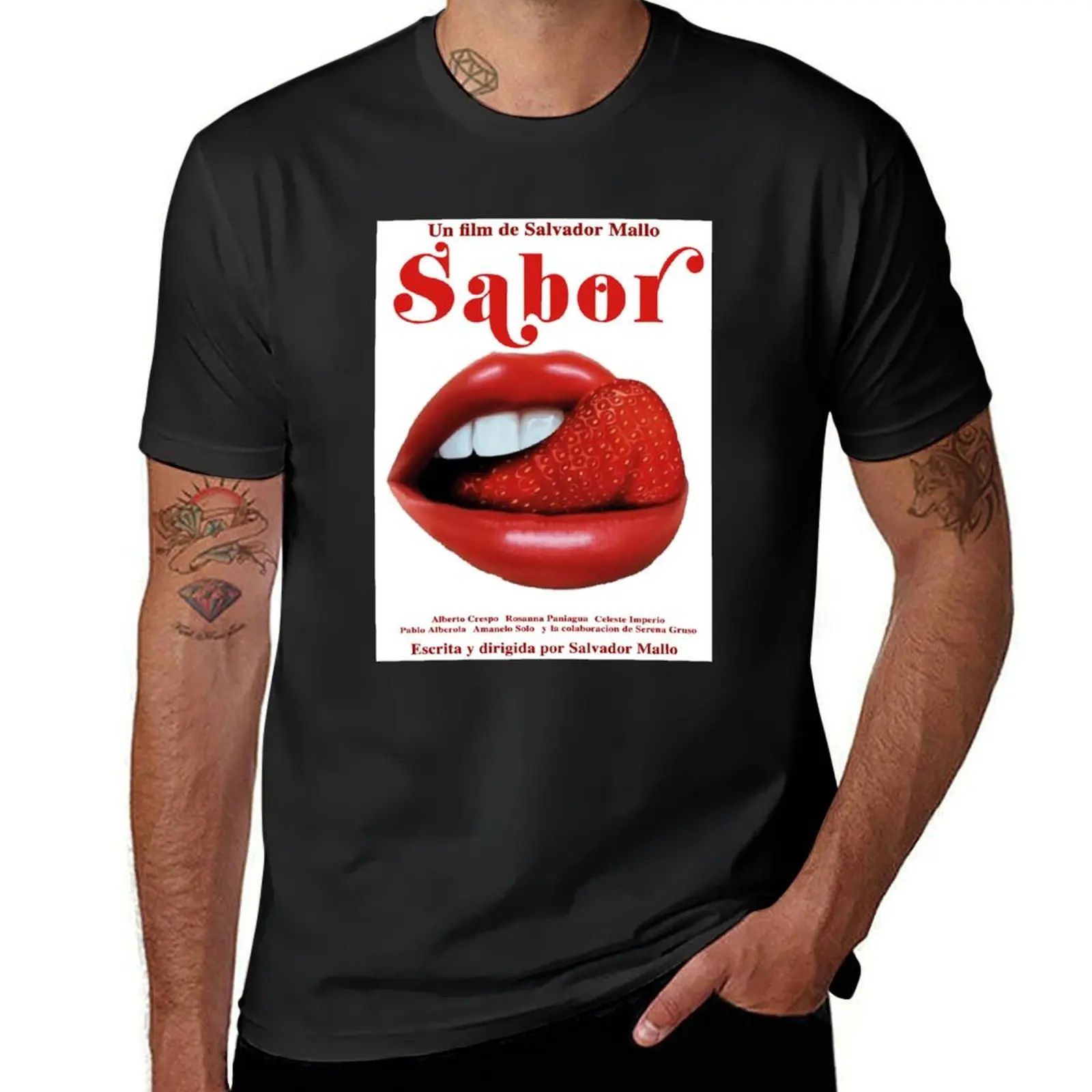 

Dolor Y Gloria Pain and Glory Sabor Poster T-Shirt graphics vintage mens graphic t-shirts anime