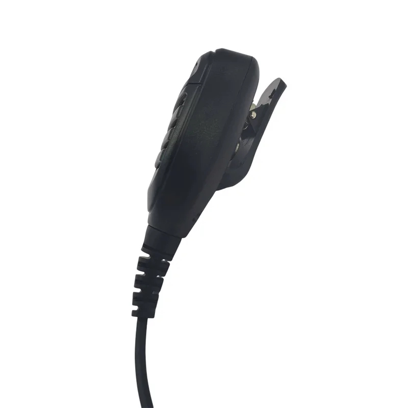 Handheld Walkie Talkies Speaker Mic, 2 Pin Remote Shoulder Microphone with Reinforced Cable, 3.5mm Earpiece Jack for Two W
