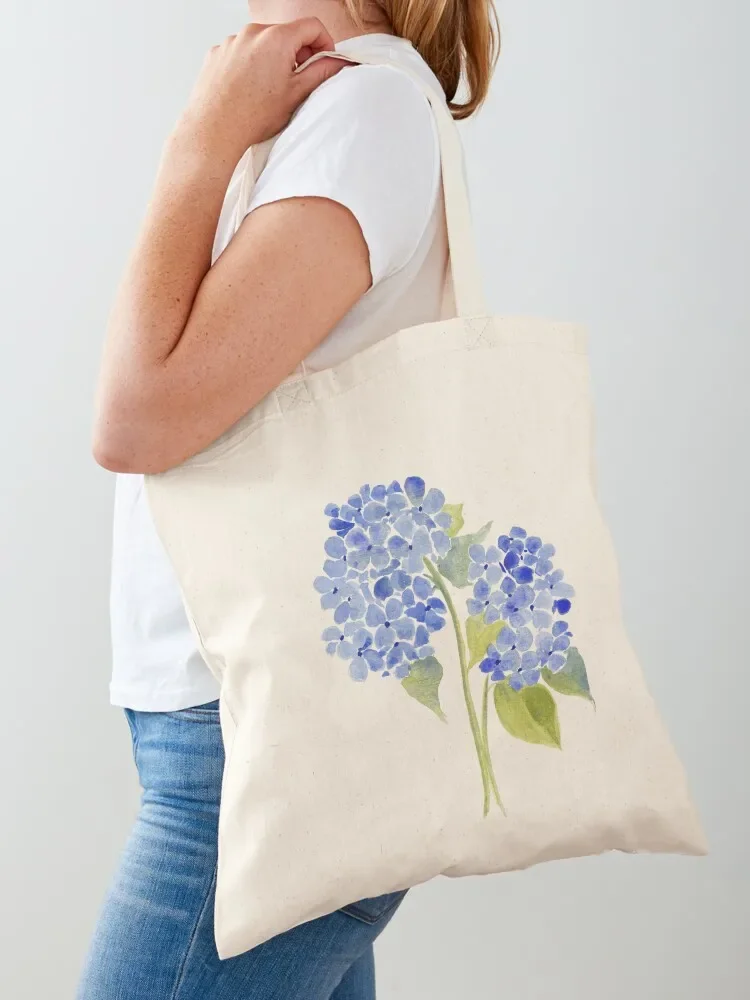 

Blue Gouache Hydrangea Tote Bag shopper bag women handbag tote bag women Women's handbag