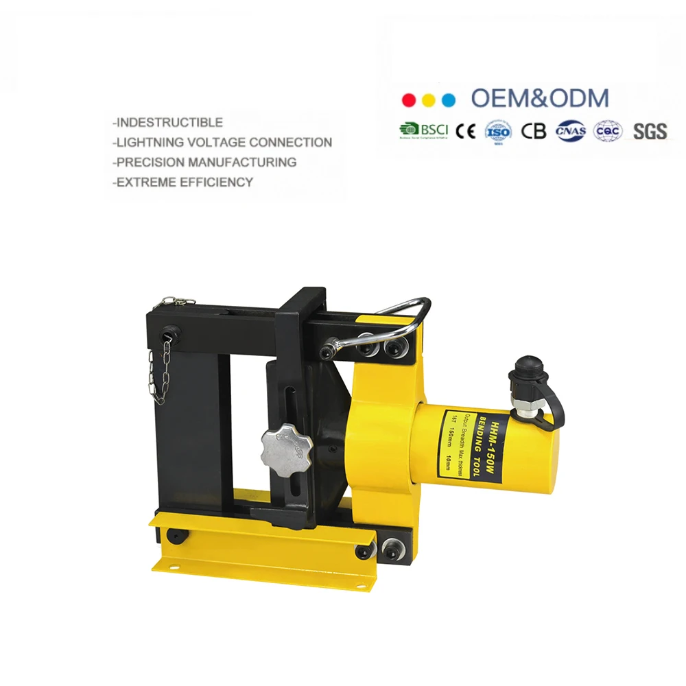 New HHM-150W Hydraulic BusBar Bending Tool Hydraulic Bending Machine and HHM-20-L/HHM-20-S